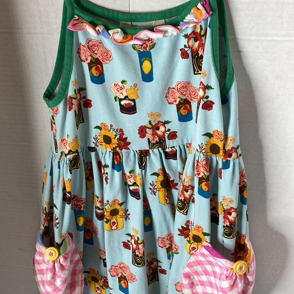 Matilda Jane clothing pocket full of flowers dress - Picture 2 of 6